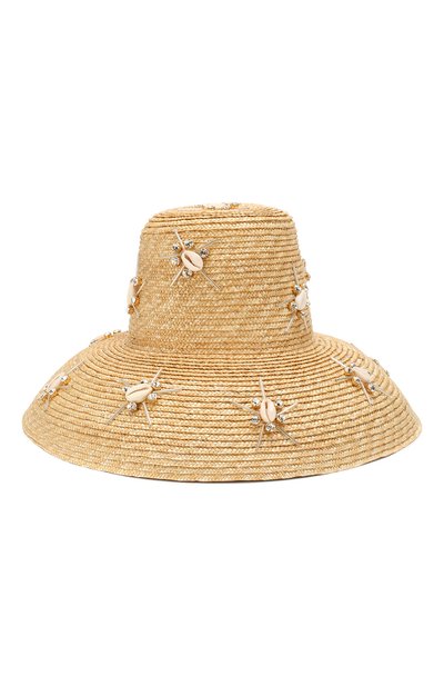 Соломенная шляпа LE NINE, арт. RH 1801/ARGENT/TUBE, фото 1