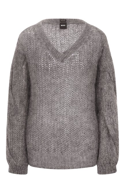 Женский свитер из шерсти и вискозы BOSS, арт. 50547926