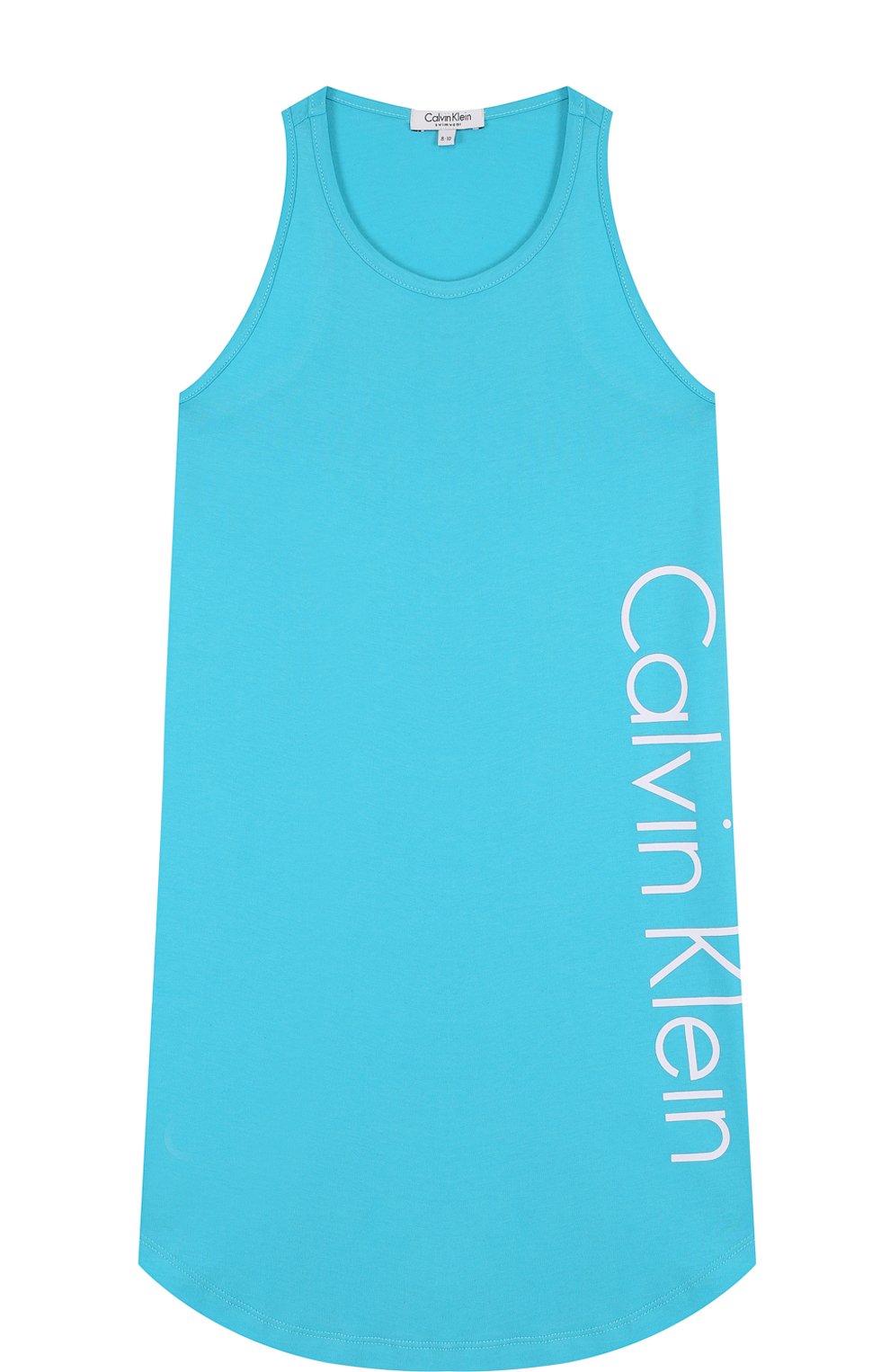 Хлопковая туника с логотипом бренда CALVIN KLEIN, арт. G80G800132/4-7, фото 1