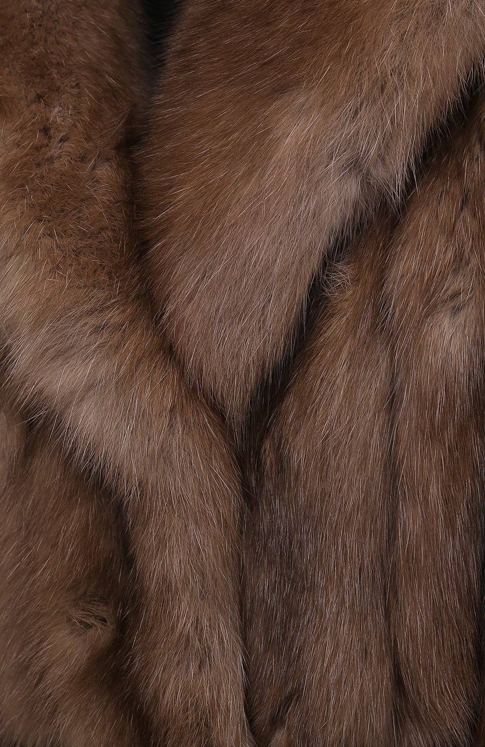 Шуба из меха соболя YVES SALOMON, арт. 20WYM42797ZICV, фото 5