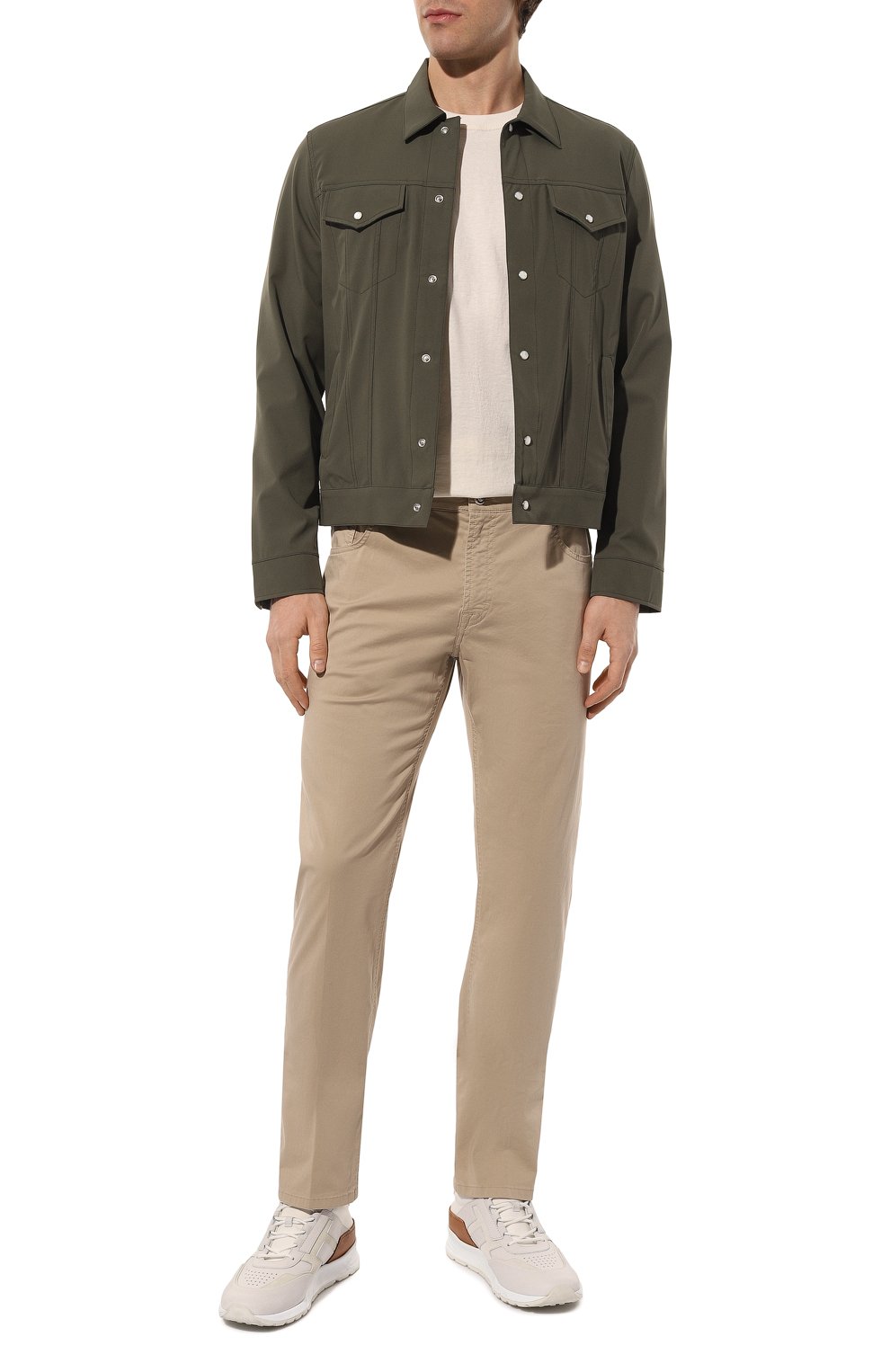 Хлопковые брюки STEFANO RICCI, арт. MFT31B0100/314420, фото 2