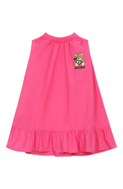 Хлопковое платье MOSCHINO, арт. HDV0G1/LLA12/10-14