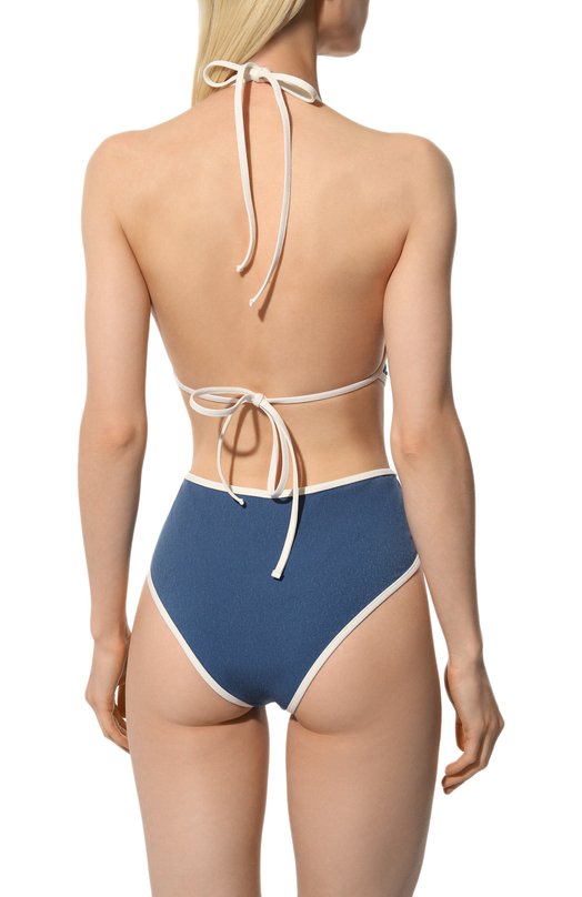 Слитный купальник Lisa Marie Fernandez Синий, фото 3