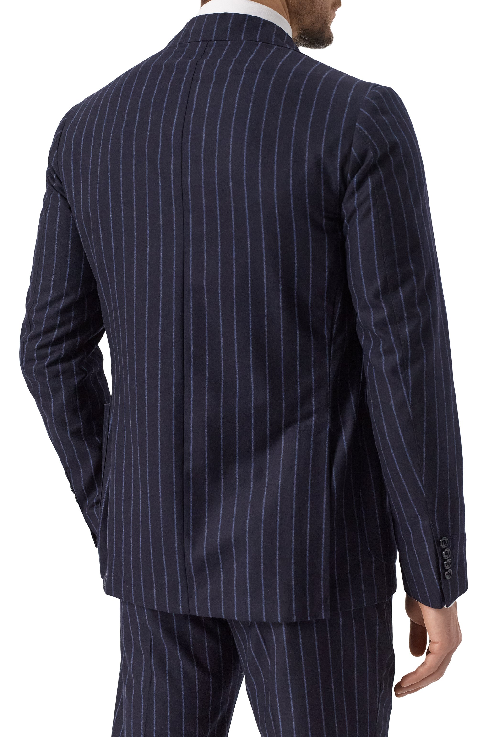 Костюм из шерсти и кашемира MVST темно-синего цвета по цене 310000 руб., арт. SG4200S0690510, фото 5 Костюм из шерсти и кашемира MVST, арт. SG4200S0690510, фото 5