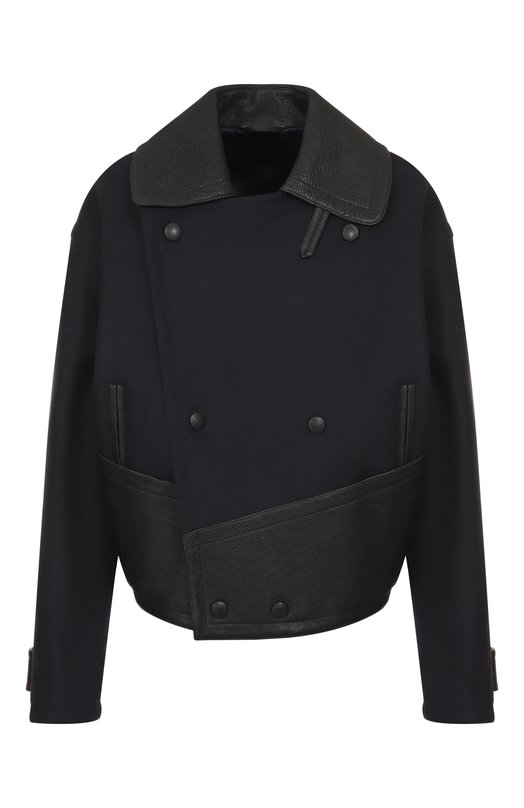 Кожаный бомбер Giorgio Armani GM002240/AF20402 Чёрный GM002240/AF20402