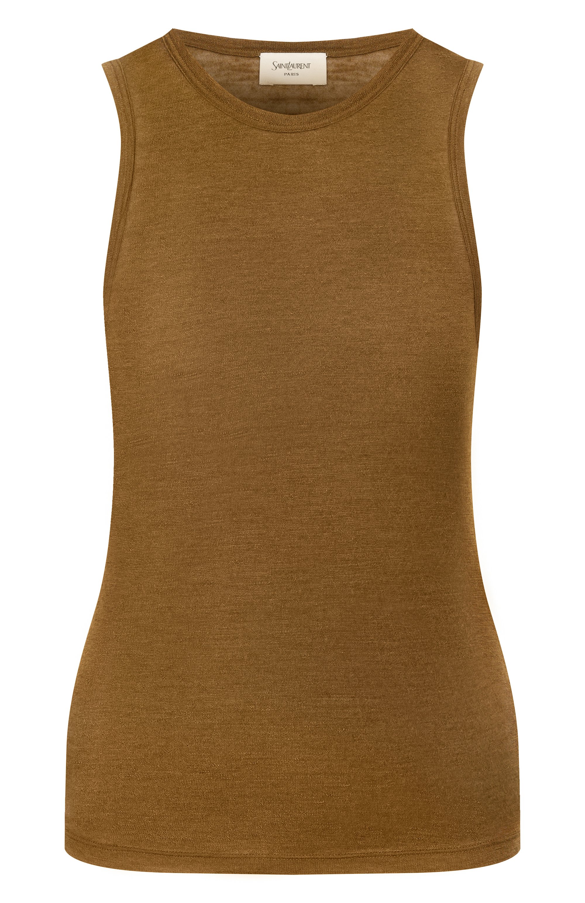 Топ из кашемира и шелка SAINT LAURENT, арт. 849920/Y38BL, фото 1