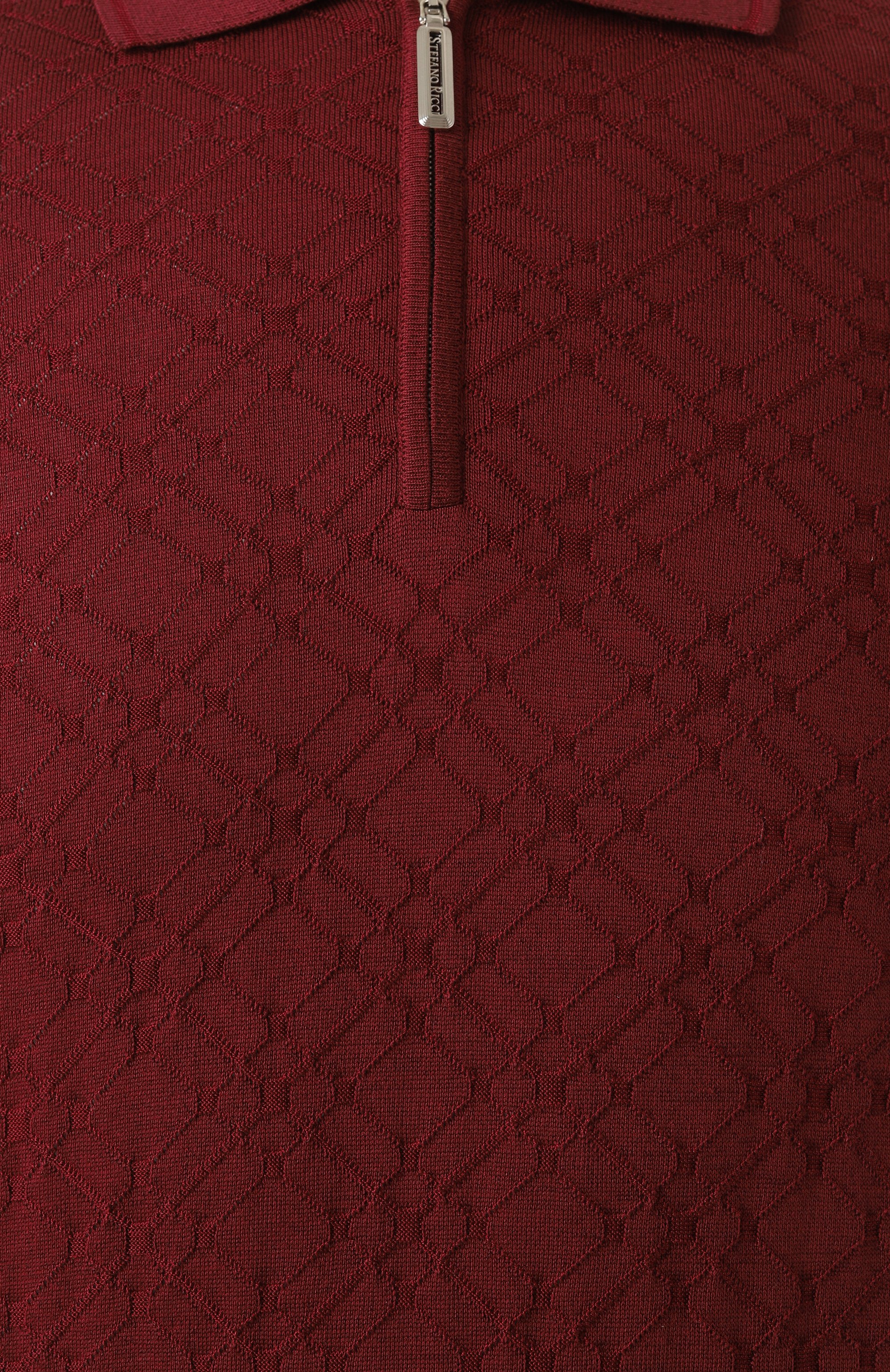 Поло из шелка и хлопка STEFANO RICCI, арт. K818090P31/F25172, фото 6