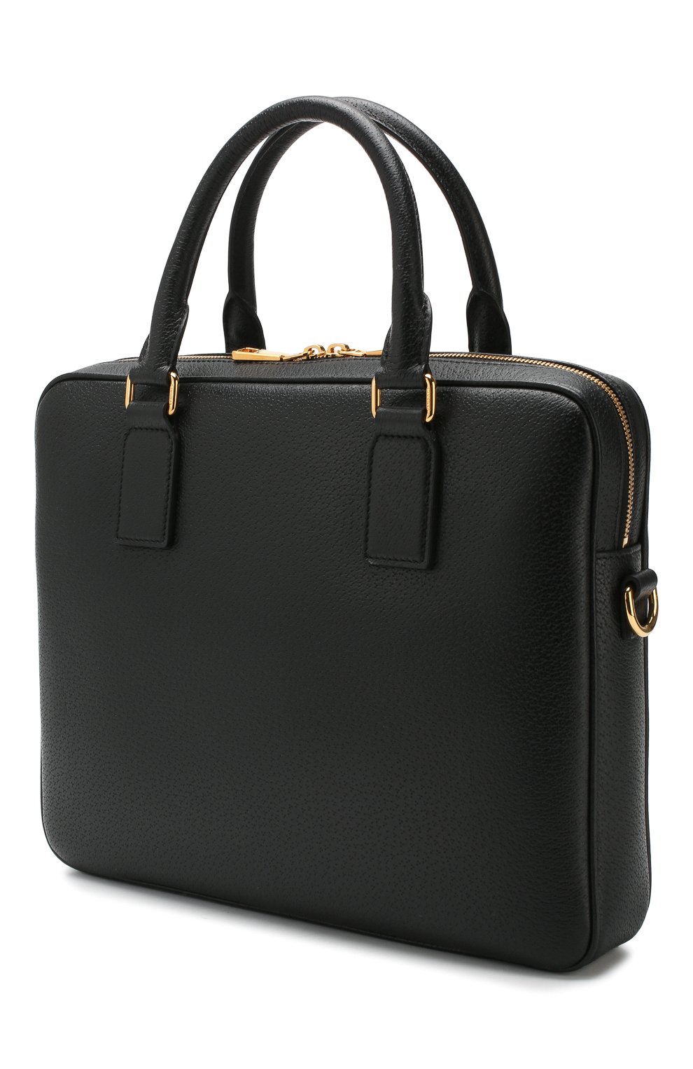 Кожаная сумка для ноутбука VERSACE черного цвета по цене 226000 руб., арт. DLC5105/DG0VV, фото 3 Кожаная сумка для ноутбука VERSACE, арт. DLC5105/DG0VV, фото 3