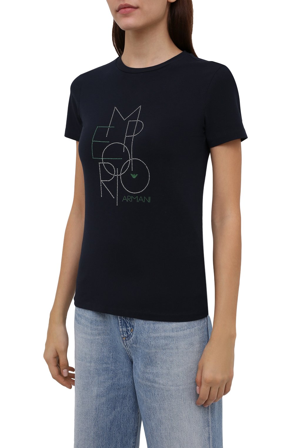 Хлопковая футболка EMPORIO ARMANI, арт. 6K2T7R/2J07Z, фото 3