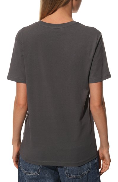 Хлопковая футболка seetees x tsum SEETEES темно-серого цвета по цене 11900 руб., арт. T1MAN-MALEVICH, фото 4 Хлопковая футболка seetees x tsum SEETEES, арт. T1MAN-MALEVICH, фото 4