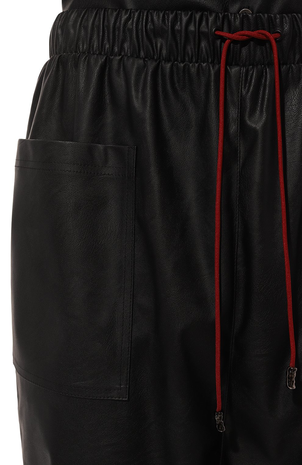 Шорты из экокожи WHO_AM, арт. MP5-P243-BLK, фото 5