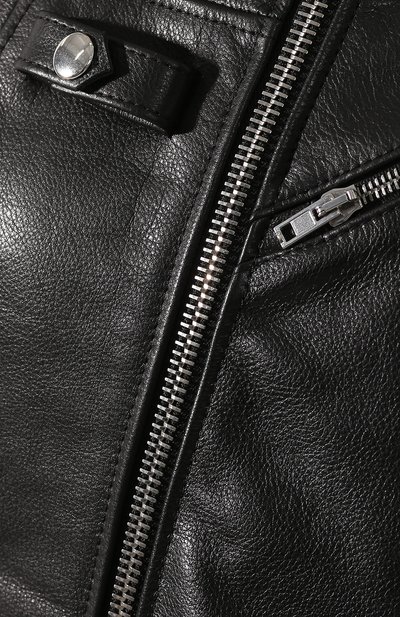 Кожаная куртка VETEMENTS, арт. SS20JA102 2404/W/BLACK, фото 5