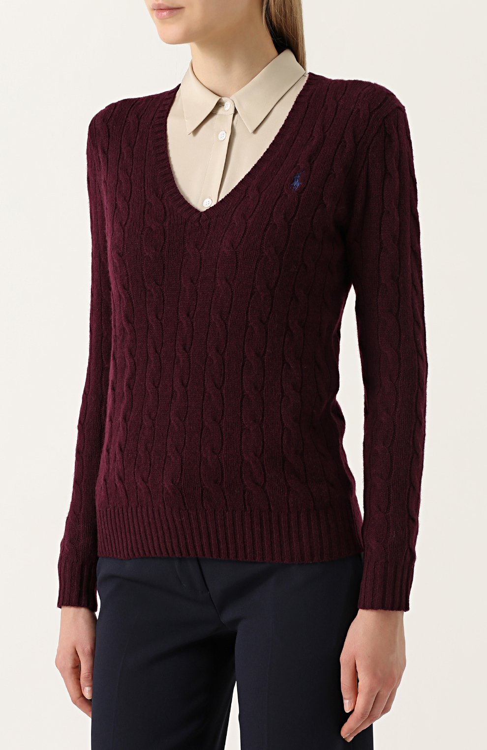 Пуловер из шерсти и  кашемира POLO RALPH LAUREN, арт. 211508656, фото 3