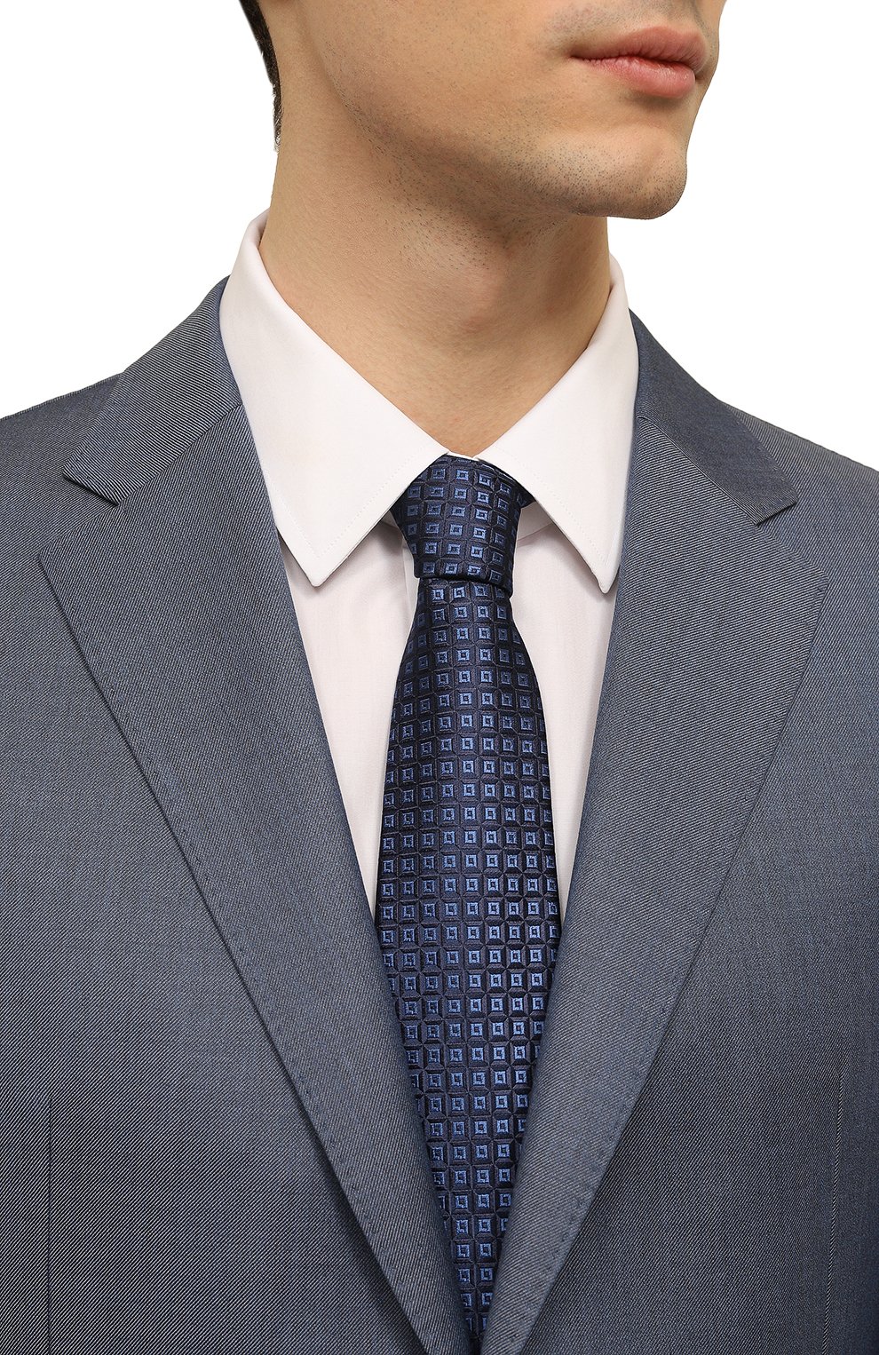 Шелковый галстук KITON, арт. UCRVKLC05H56, фото 2