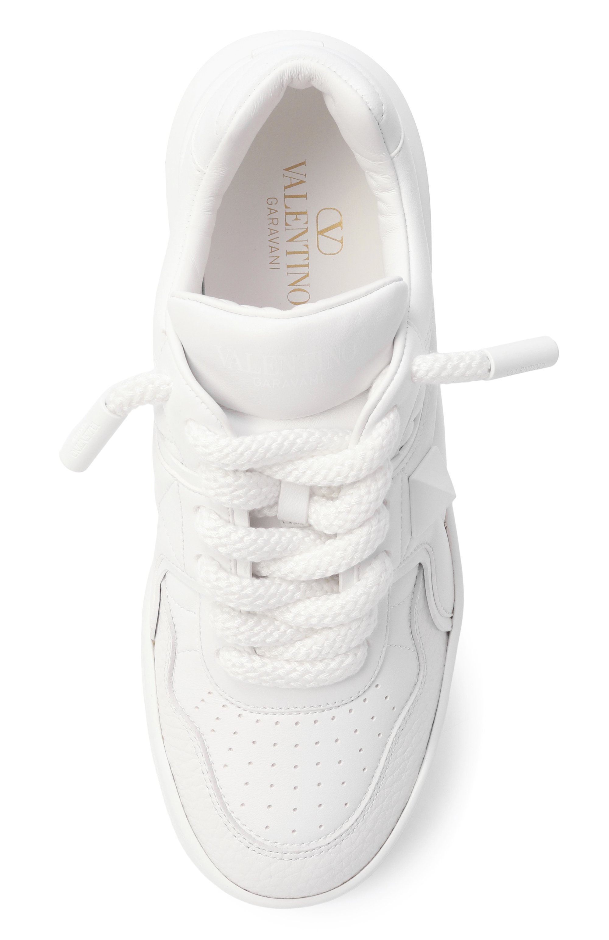 Кожаные кеды one stud xl VALENTINO, арт. 7W2S0FQ4/XTM, фото 6