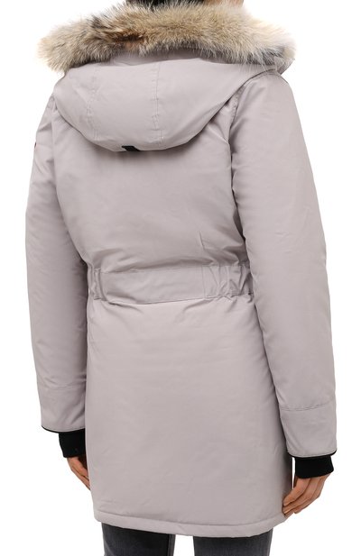 Пуховая парка trillium CANADA GOOSE светло-серого цвета по цене 127500 руб., арт. 6660L, фото 4 Пуховая парка trillium CANADA GOOSE, арт. 6660L, фото 4