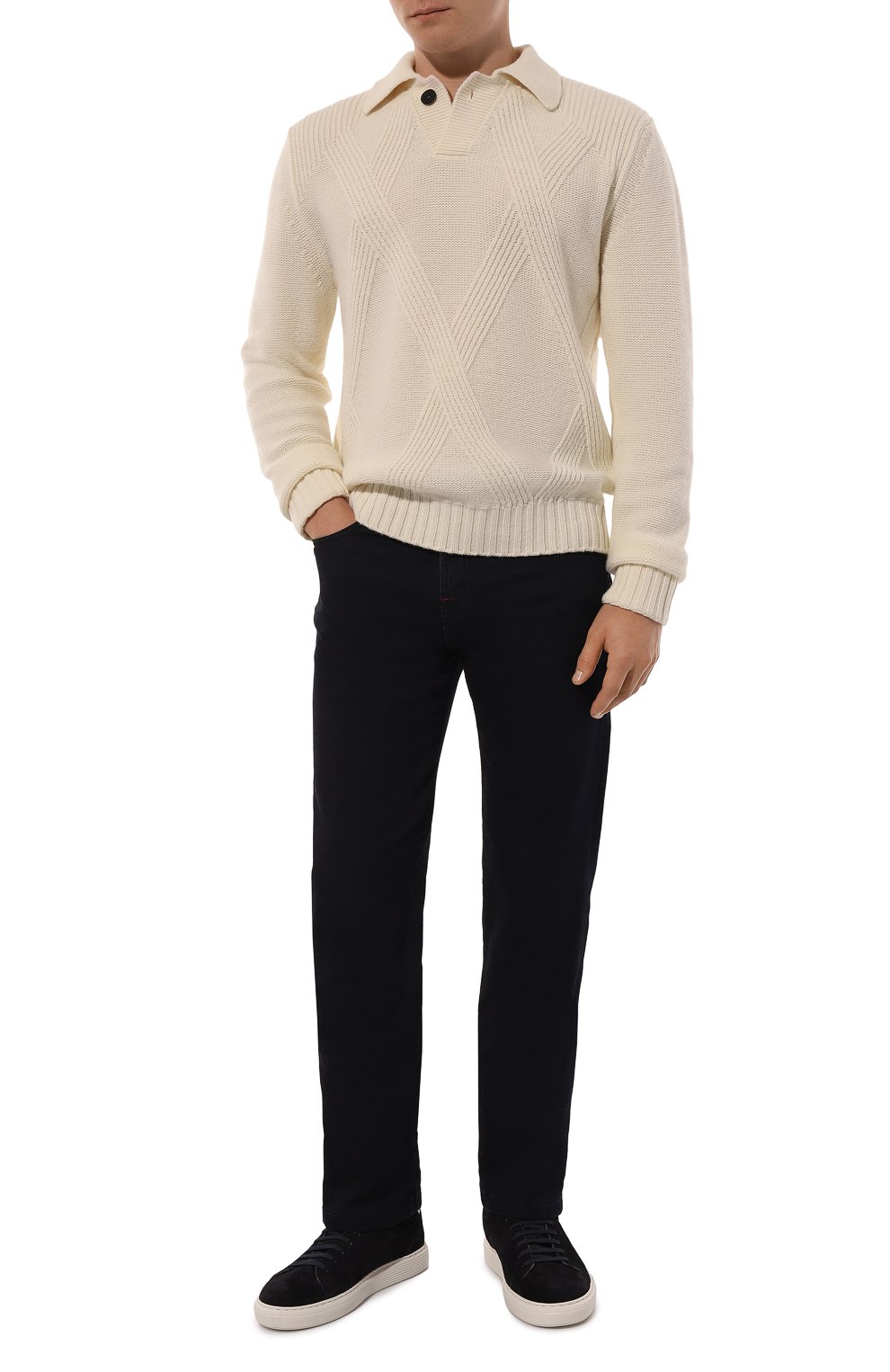 Шерстяной свитер KITON, арт. UMM054802, фото 2