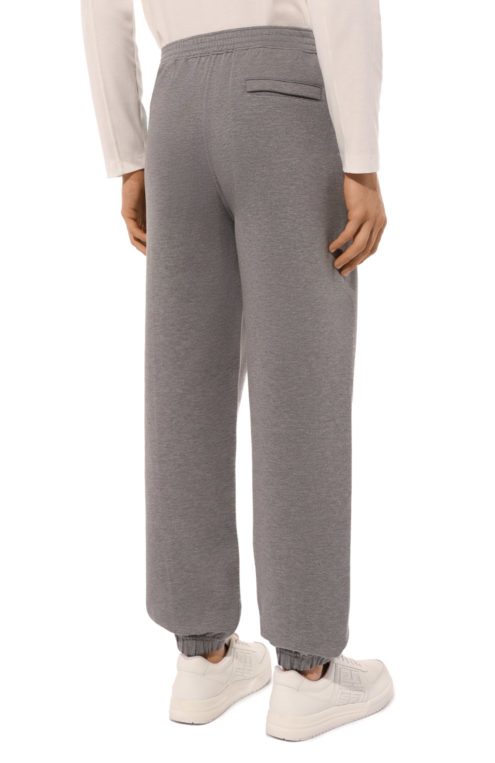 Хлопковые джоггеры GIVENCHY серого цвета по цене 155500 руб., арт. BM51GQ/3YMC, фото 4 Хлопковые джоггеры GIVENCHY, арт. BM51GQ/3YMC, фото 4