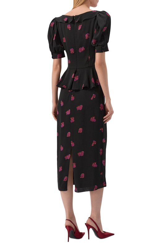 Платье из вискозы Ellyme 00396 Чёрный  00396 Фото 3