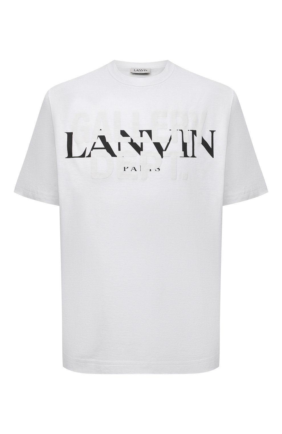 Хлопковая футболка lanvin x gallery dept  LANVIN, арт. RU-TS0005-J091-E21, фото 1