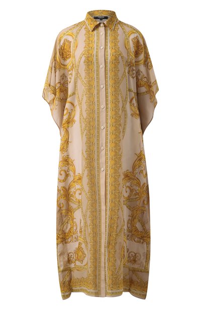 Женская туника из хлопка и шелка VERSACE, арт. 1010808/1A11945