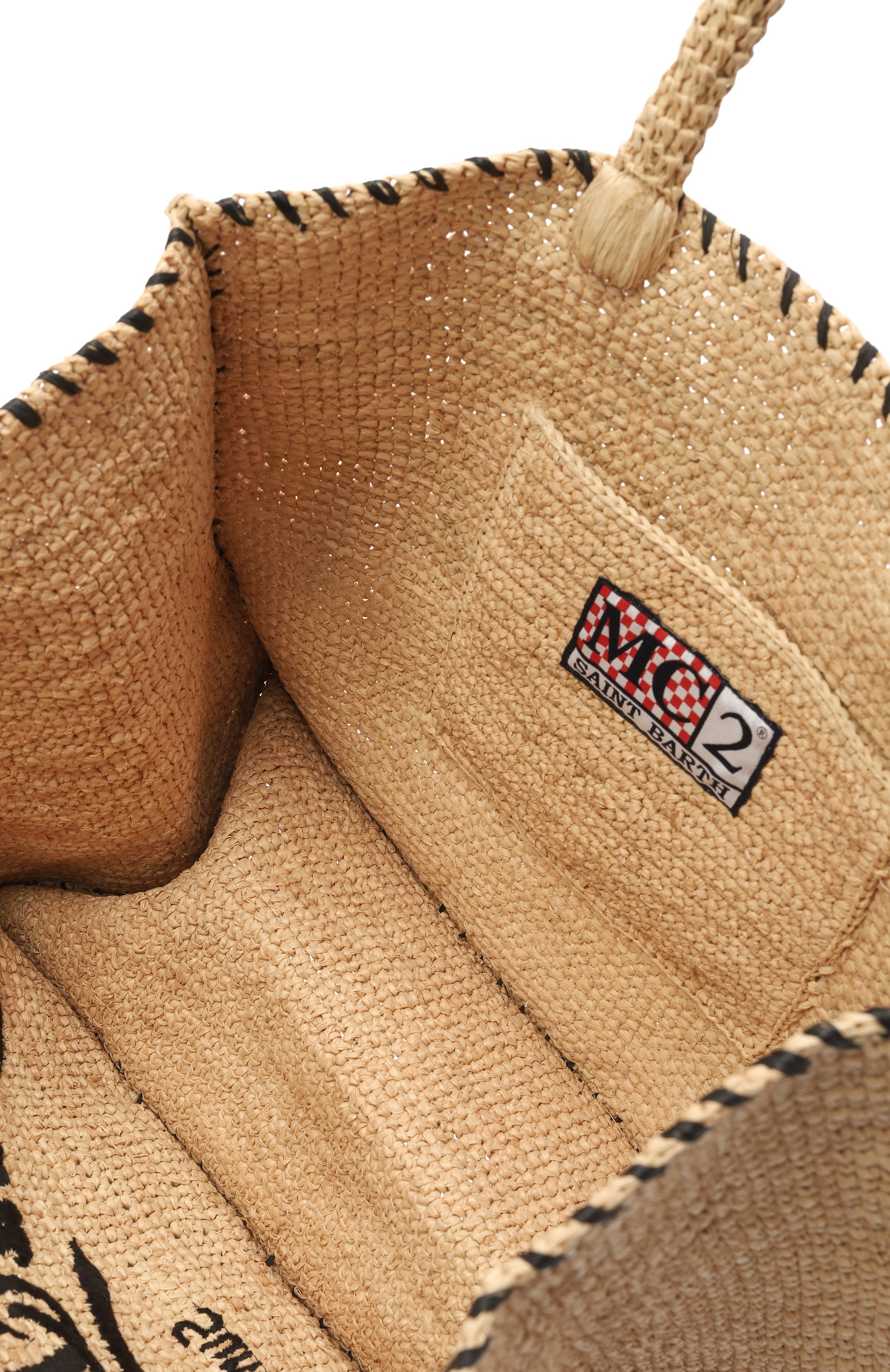 Сумка-тоут vanity raffia MC2 SAINT BARTH, арт. STBA VANITY RAFFIA/01113H, фото 5