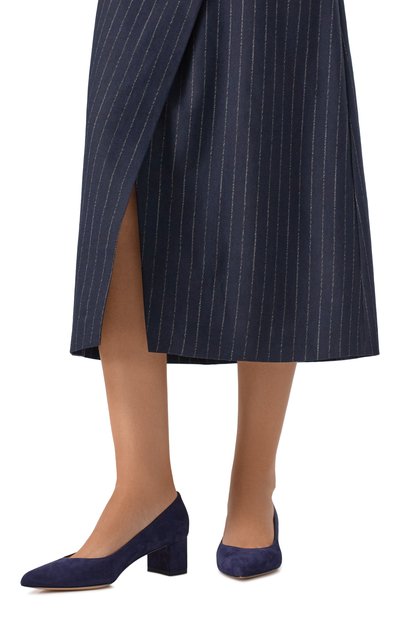 Замшевые туфли piper 45 GIANVITO ROSSI, арт. G22171.45RIC.CAMDENI, фото 2