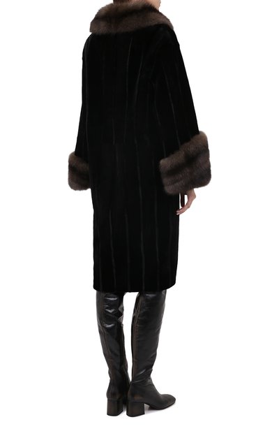 Шуба из меха норки и соболя VICTORIA KUSENKOVA, арт. 701513549447, фото 4