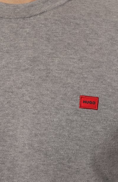 Хлопковый джемпер HUGO, арт. 50475083, фото 5