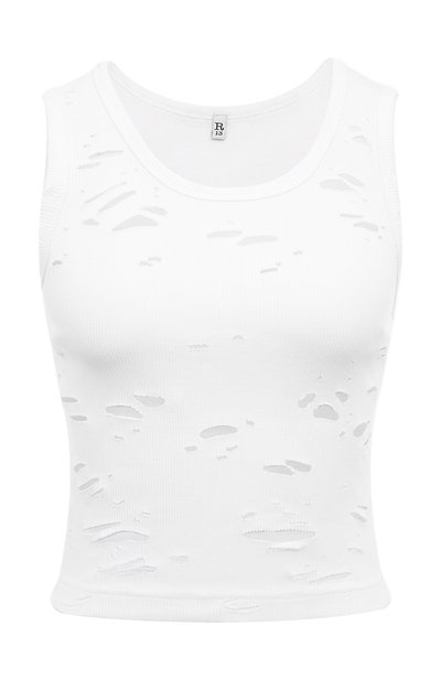 Женская хлопковая майка R13, арт. R13WK080-K001B