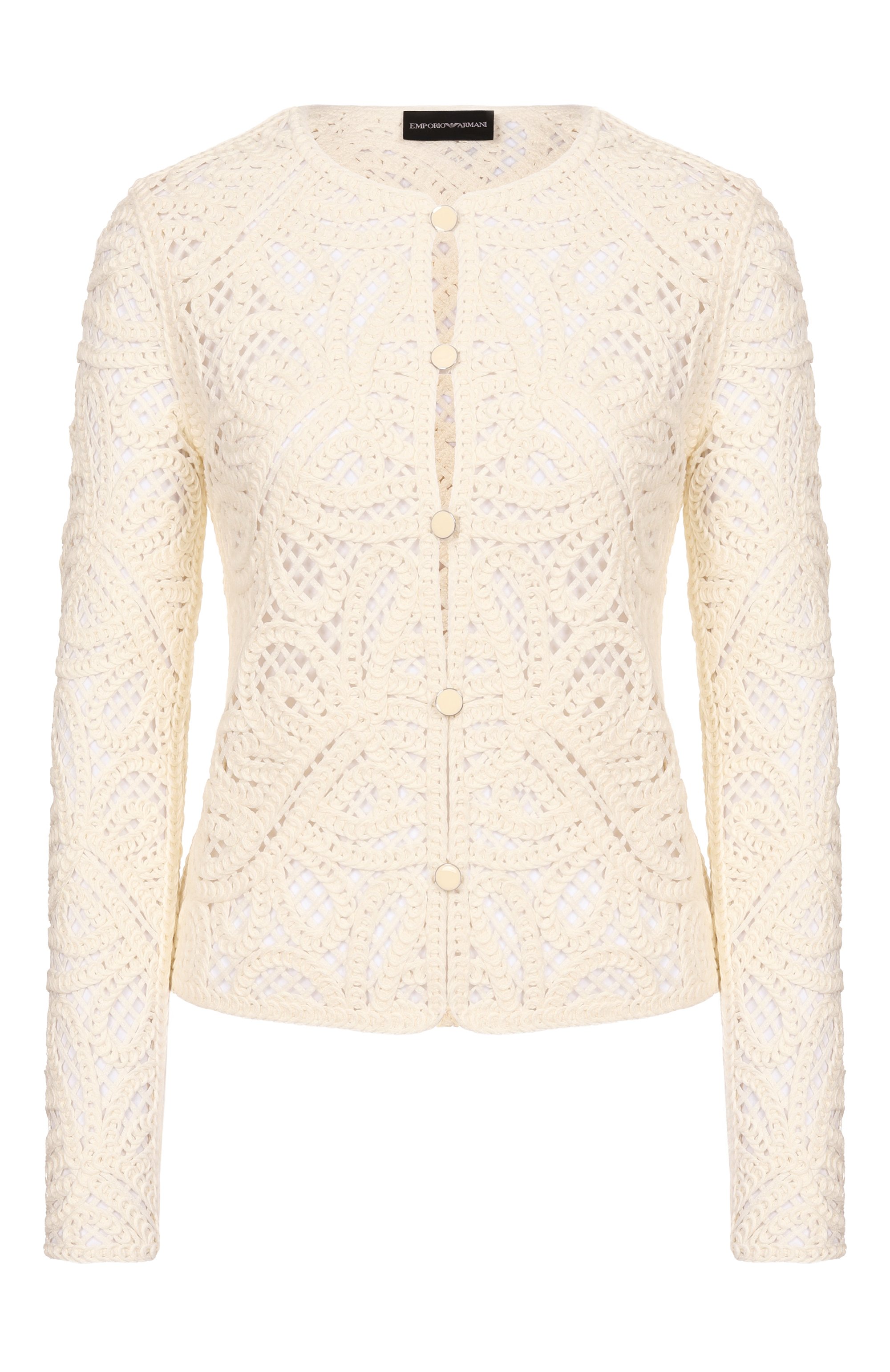 Хлопковый кардиган EMPORIO ARMANI, арт. EW002977/AF22471, фото 1