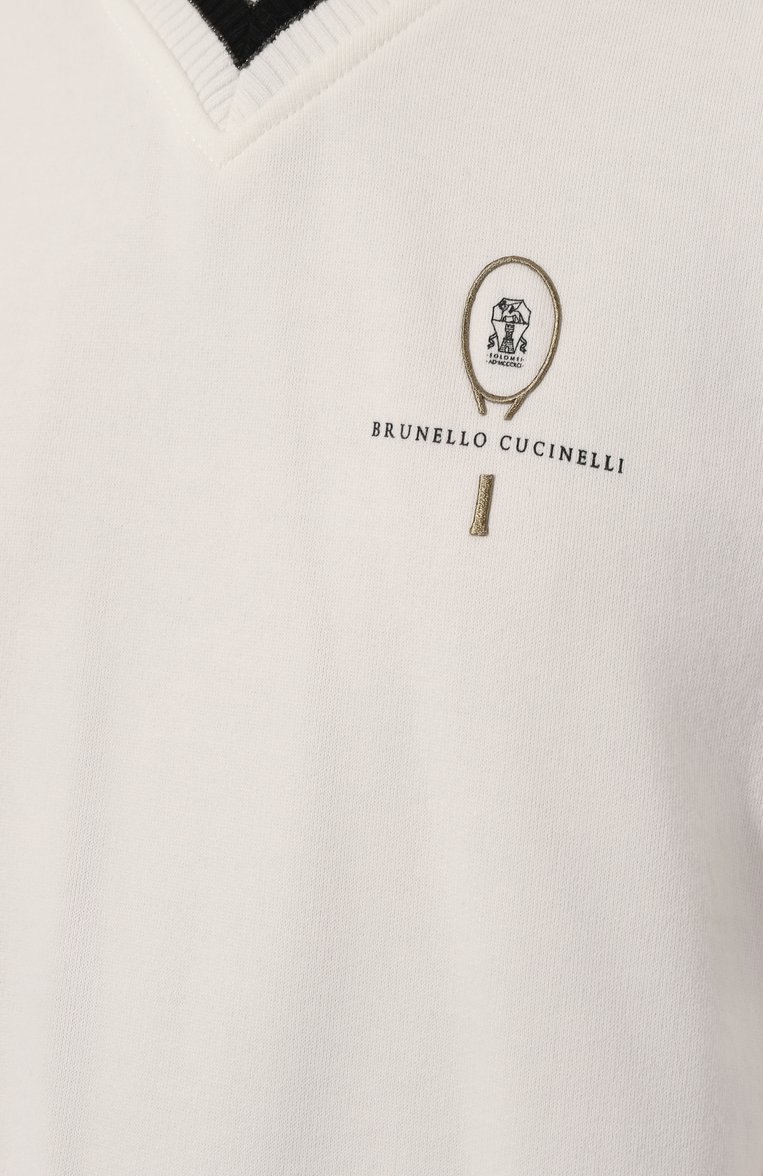 Хлопковый свитшот BRUNELLO CUCINELLI, арт. MN05NB1319, фото 1