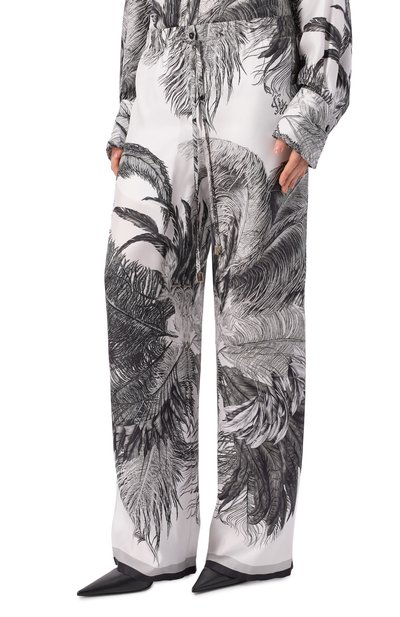 Шелковые брюки THE ATTICO, арт. 260WCP00258/SSS026PR, фото 3