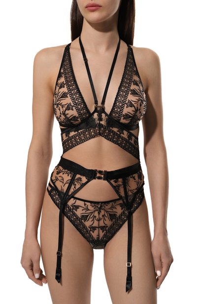 Пояс для чулок AUBADE черного цвета по цене 23420 руб., арт. 2D50, фото 2 Пояс для чулок AUBADE, арт. 2D50, фото 2