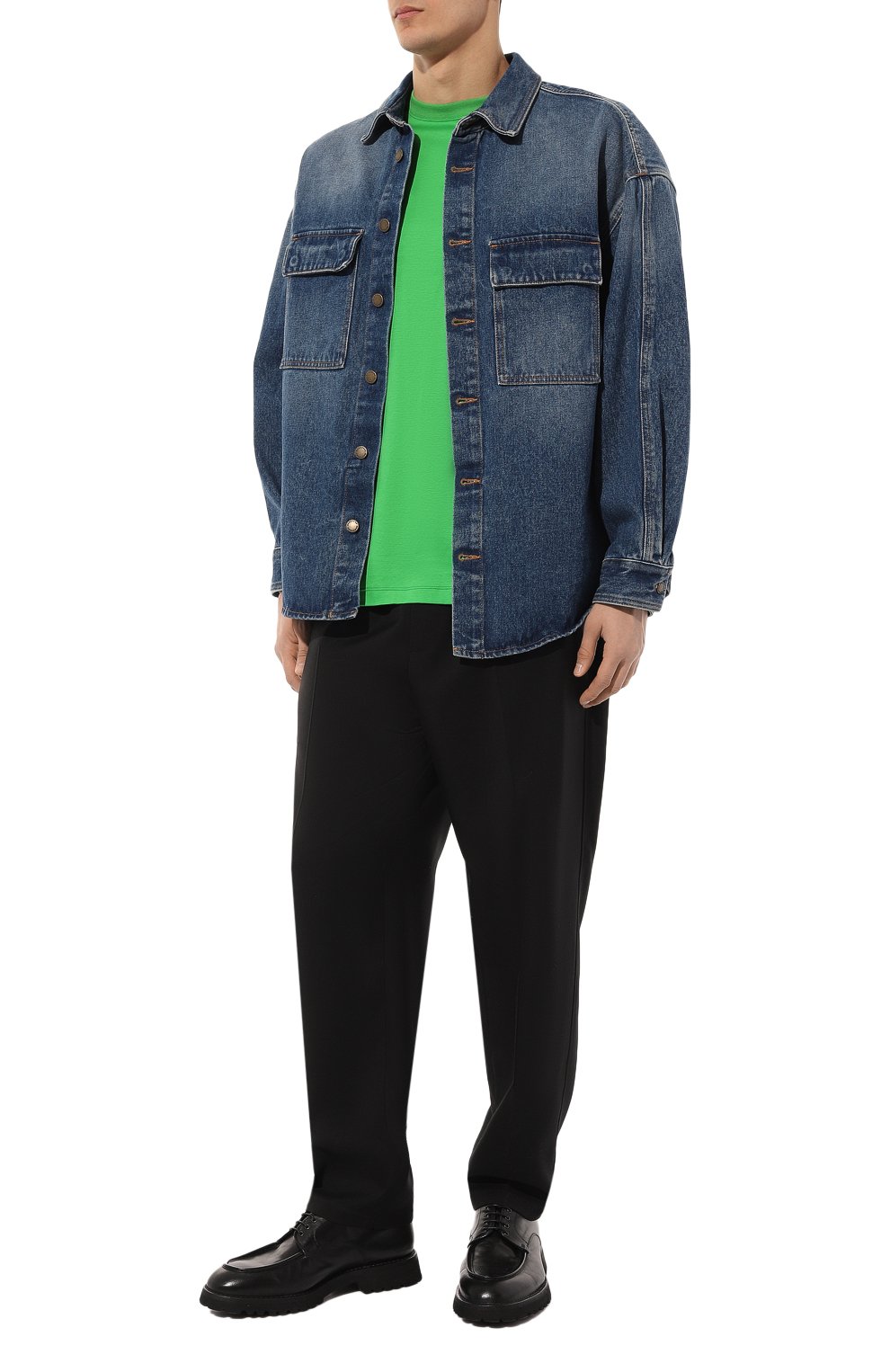 Хлопковая футболка KITON, арт. UMC023H08800, фото 2