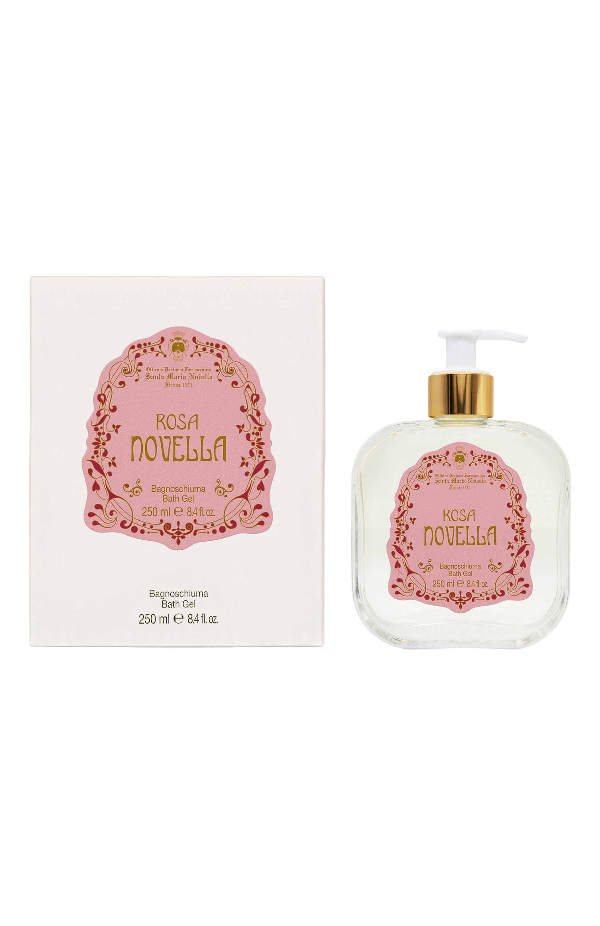 Гель для душа rosa novella (250ml) SANTA MARIA NOVELLA, арт. SMN32399021MRK, фото 2