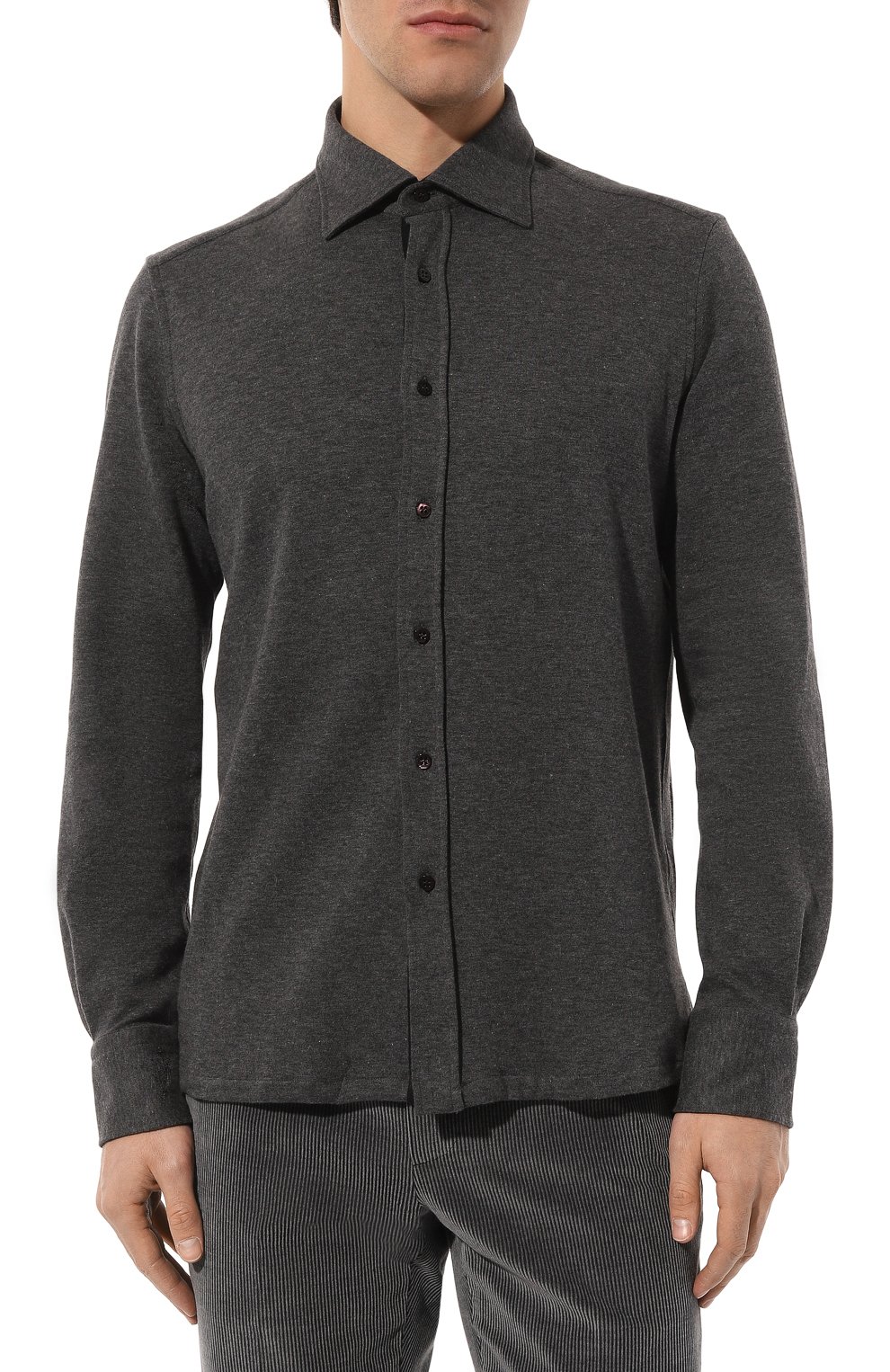 Р�убашка из хлопка и кашемира STEFANO RICCI, арт. CJ007040/TE2602, фото 3