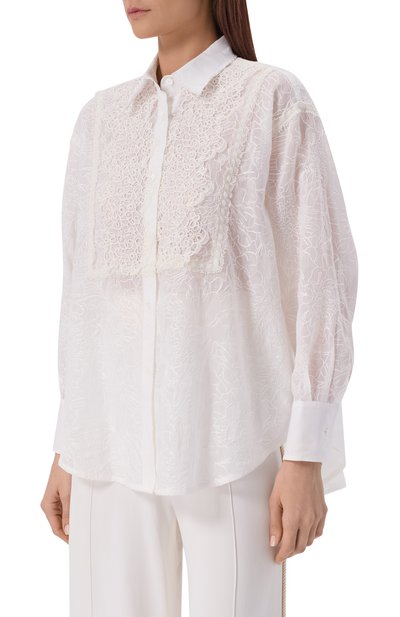 Рубашка из вискозы ERMANNO SCERVINO, арт. D484K703RXG, фото 3