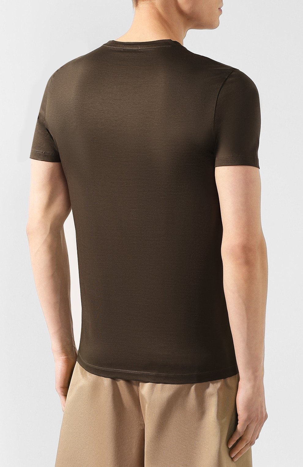 Хлопковая футболка BOSS, арт. 50383822, фото 4