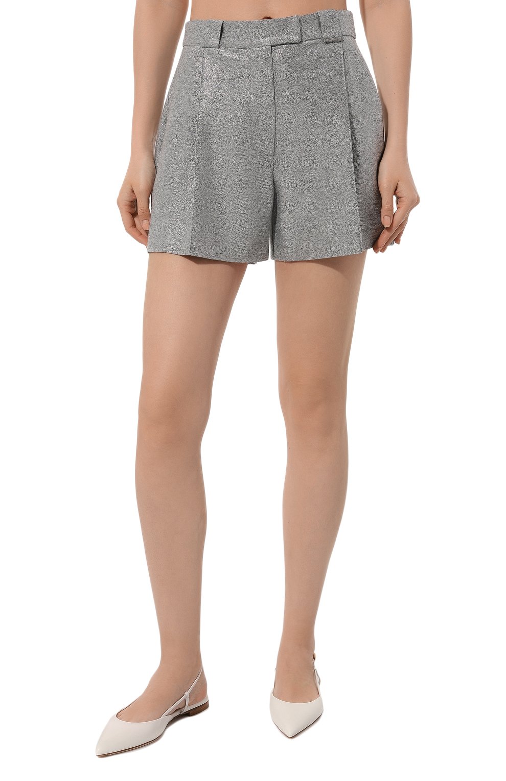 Шорты изо льна и хлопка BRUNELLO CUCINELLI, арт. ML947B1364, фото 3