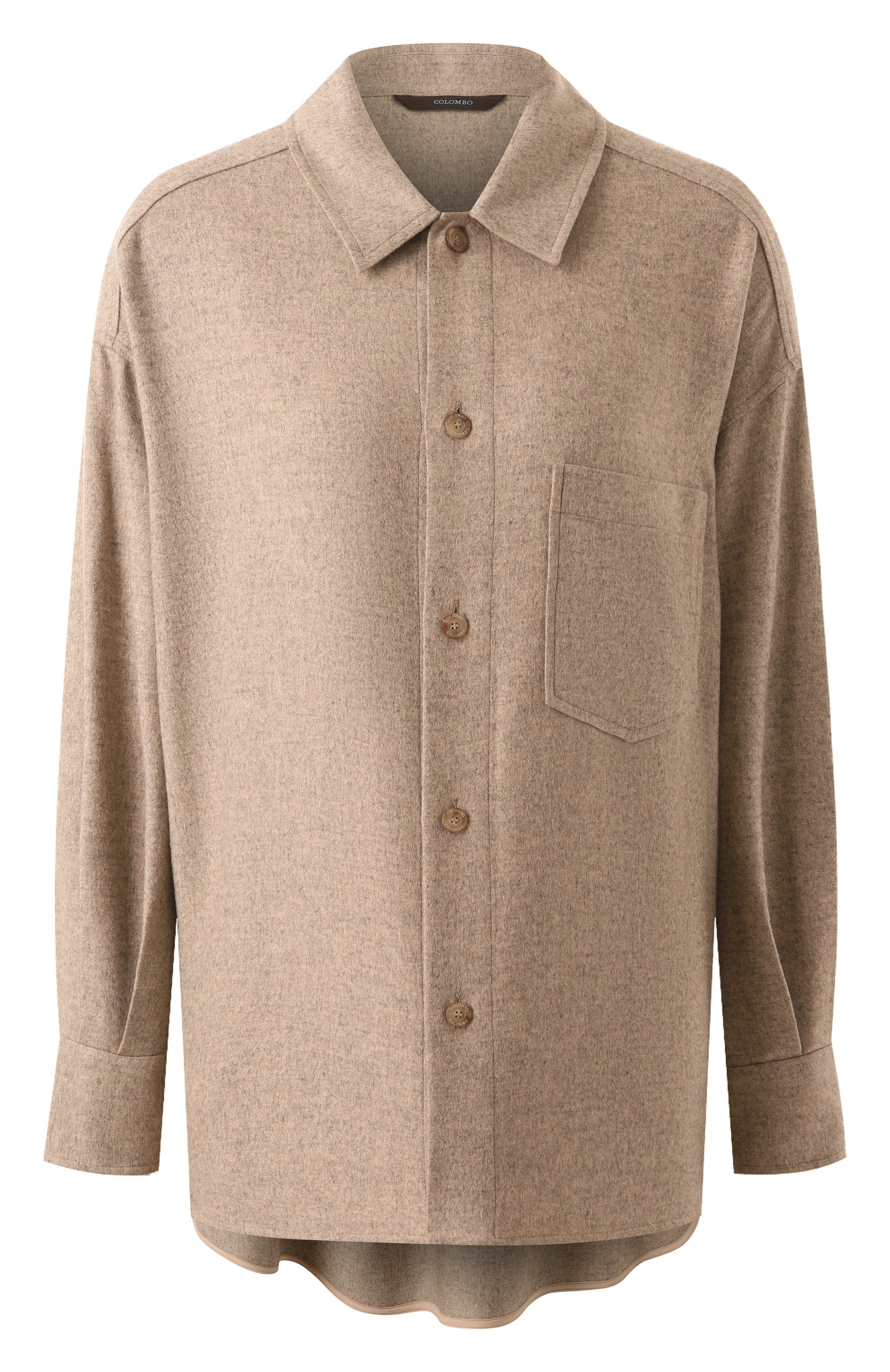 Рубашка из шелка и кашемира COLOMBO, арт. CM00366/50504-620, фото 1