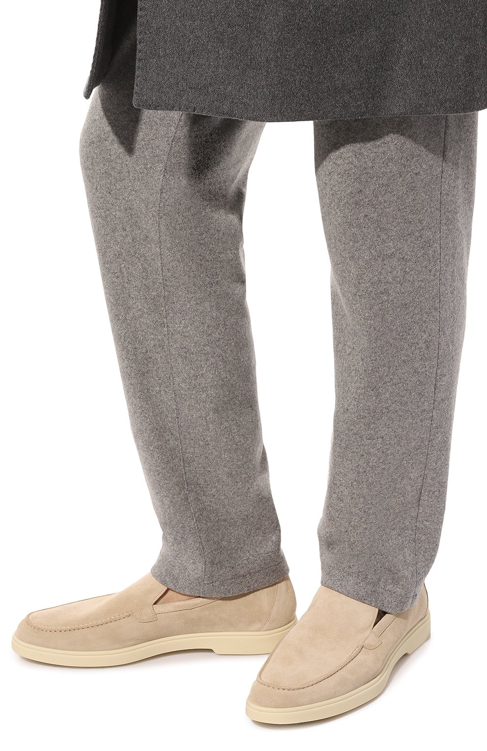 Замшевые лоферы yalta SANTONI, арт. MGYG15996TICBSVUG62, фото 3