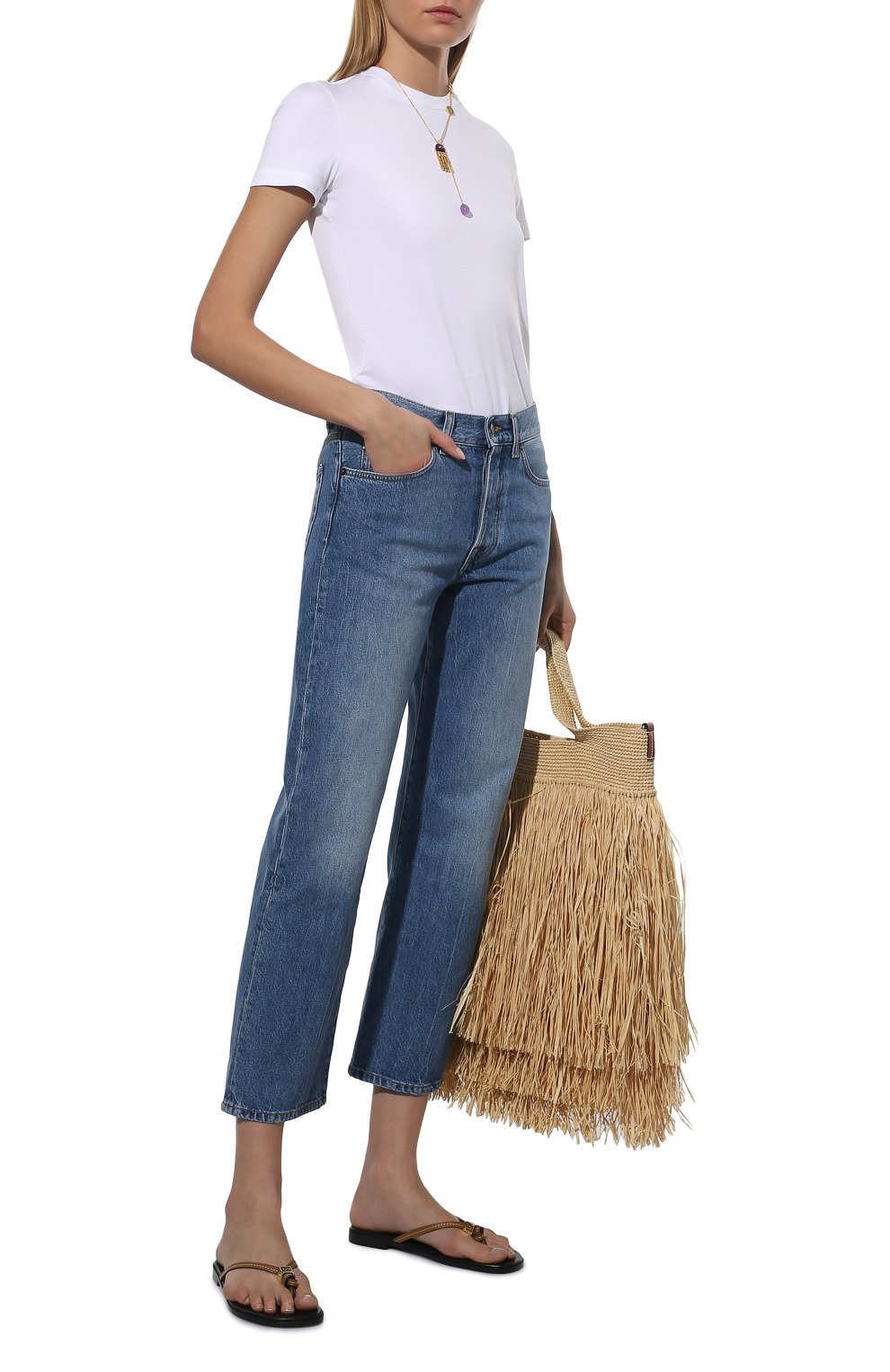 Комбинированные шлепанцы loewe x paula's ibiza LOEWE, арт. L616465X09, фото 2