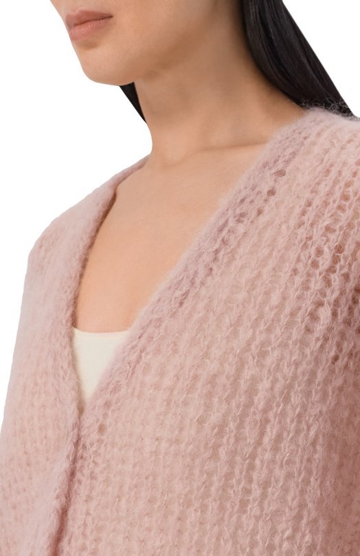 Шерстяной кардиган Weekend Max Mara WKDDANZA Бежевый  WKDDANZA Фото 5