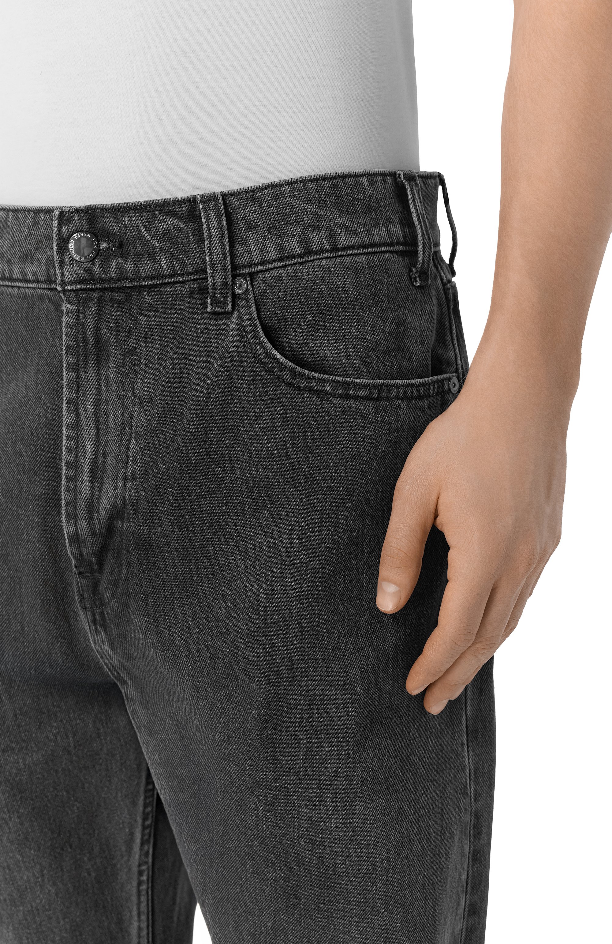 Джинсы easy straight 7 FOR ALL MANKIND, арт. 7T5H0E22-1DR, фото 5