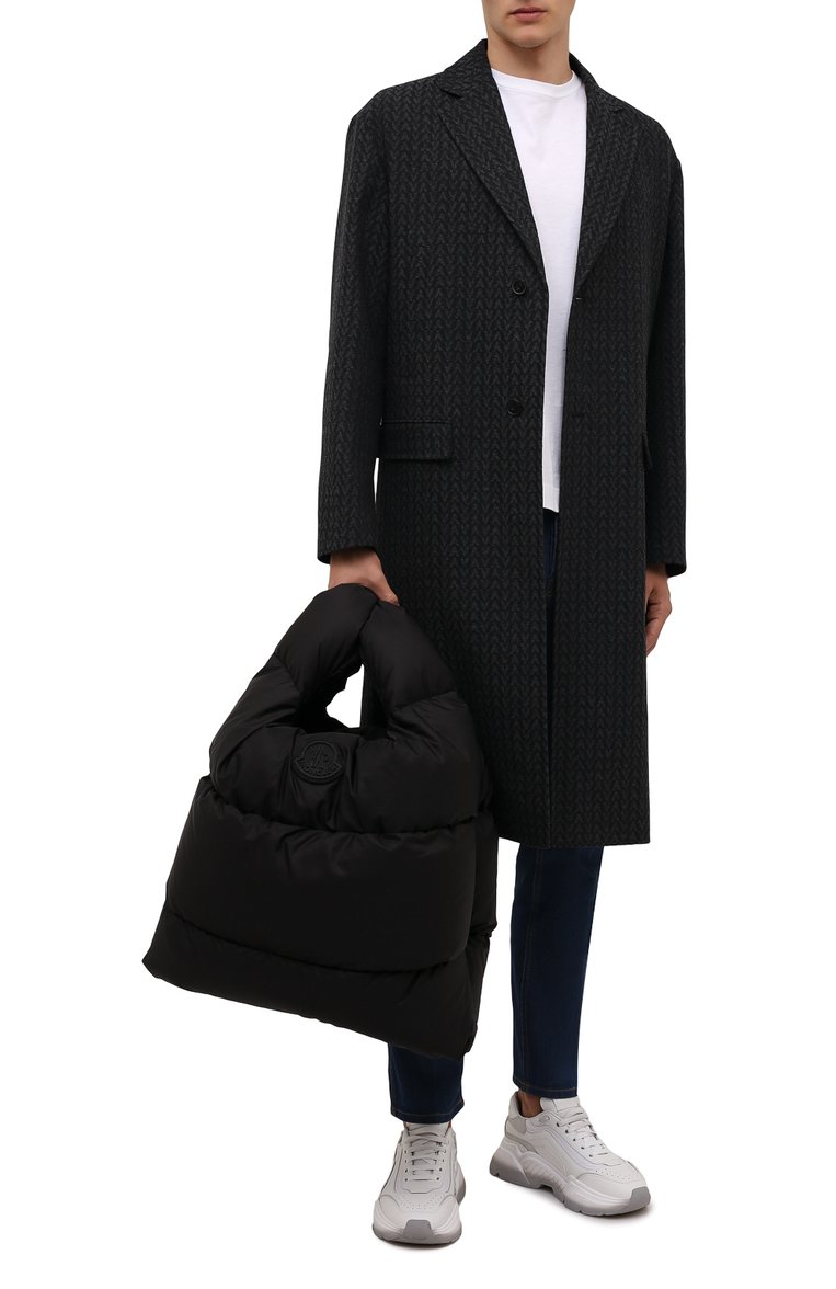 Мужская текстильная сумка-тоут legere MONCLER черного цвета, арт. G2-09A-5D506-00-02SZS | Фото 2 (Материал: Текстиль; Размер: large)
