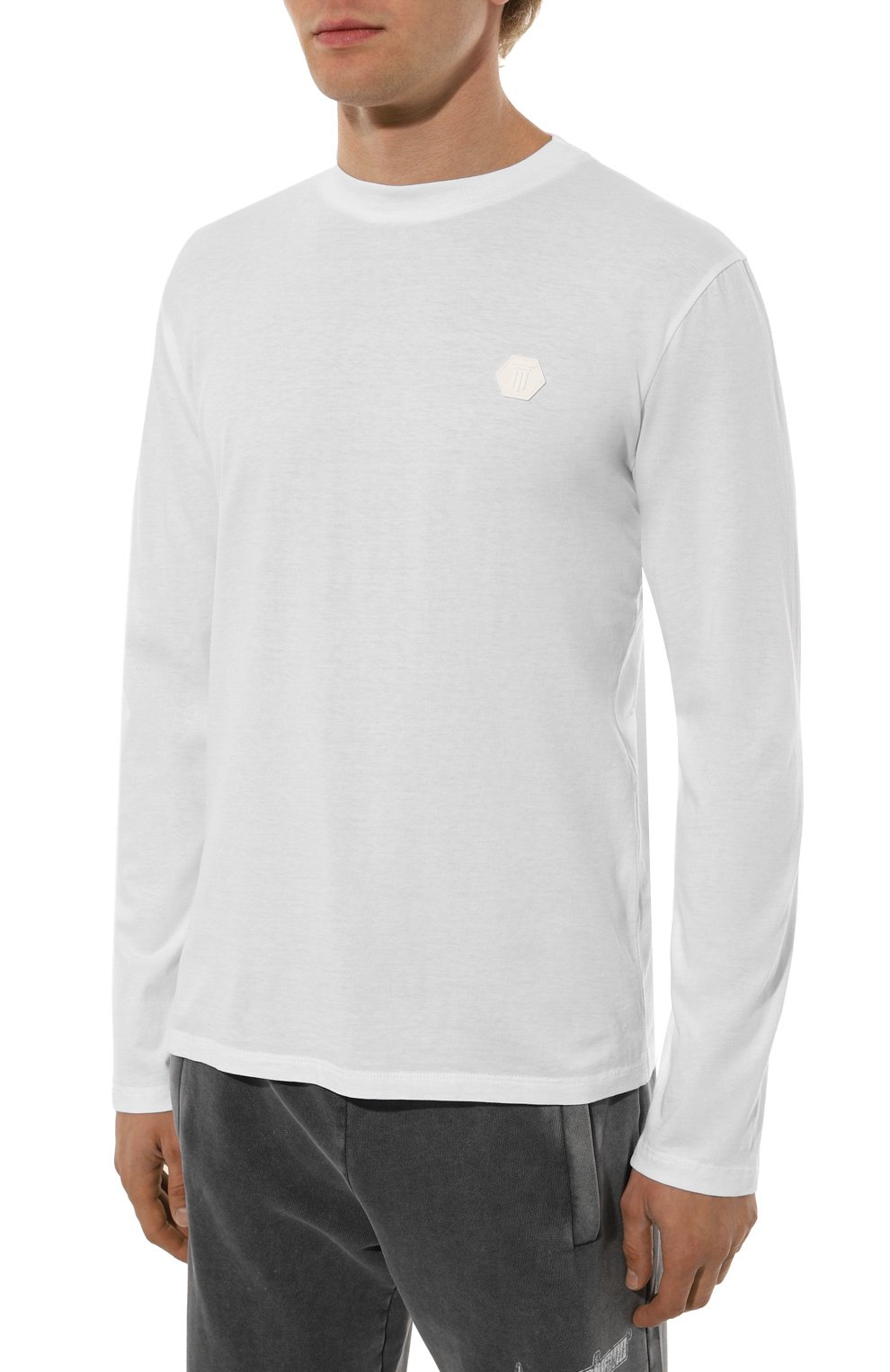 Хлопковый лонгслив DIEGO VENTURINO, арт. D3W4DVTS-MLBASIC-3, фото 3