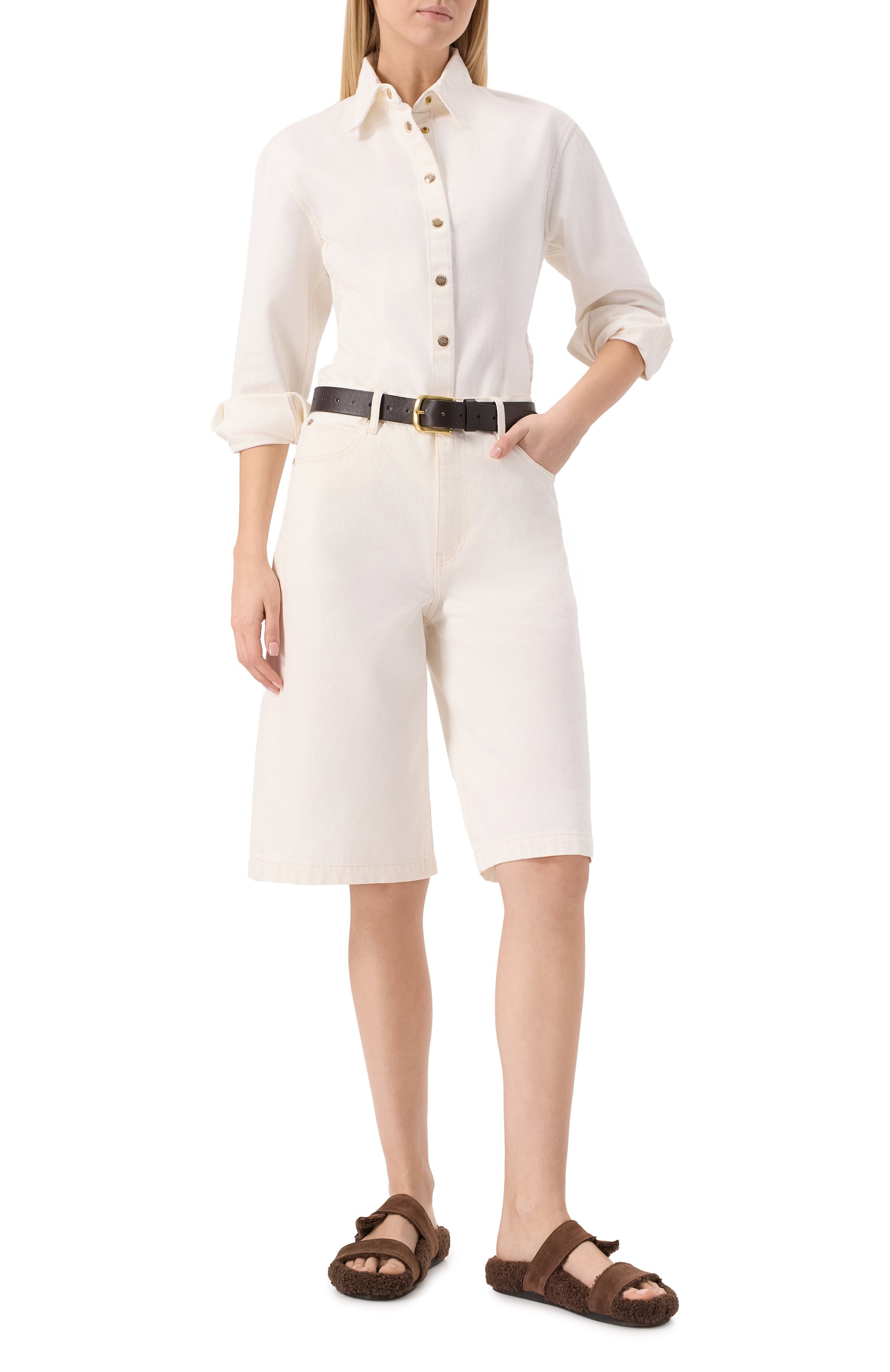 Джинсовая рубашка FRAME DENIM, арт. WP25DWT007, фото 2