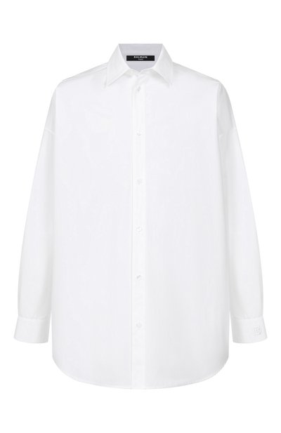 Мужская хлопковая рубашка BALMAIN, арт. GH1HS500/CG39