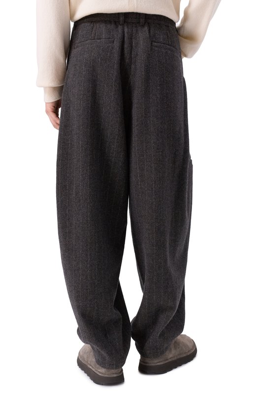 Брюки из кашемира и шерсти Giorgio Armani GM001343/TE17771 Серый  GM001343/TE17771 Фото 4